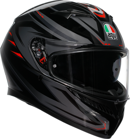 AGV K3 Helmet - Syth - Black/Red - 2XL 2118381004-021-XXL
