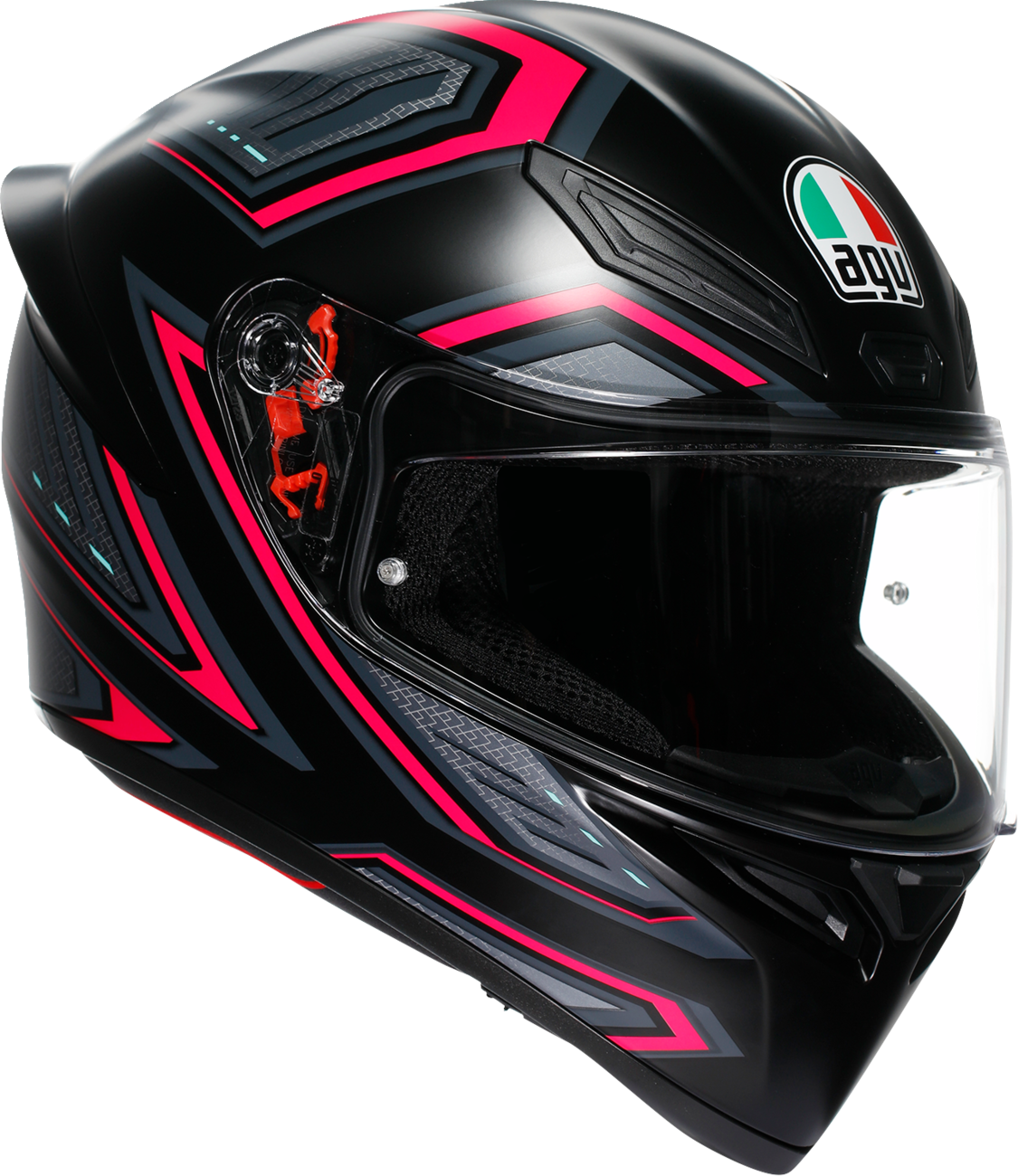 AGV K1 S Helmet - Sling - Matte Black/Pink - XL 2118394003-063-XL