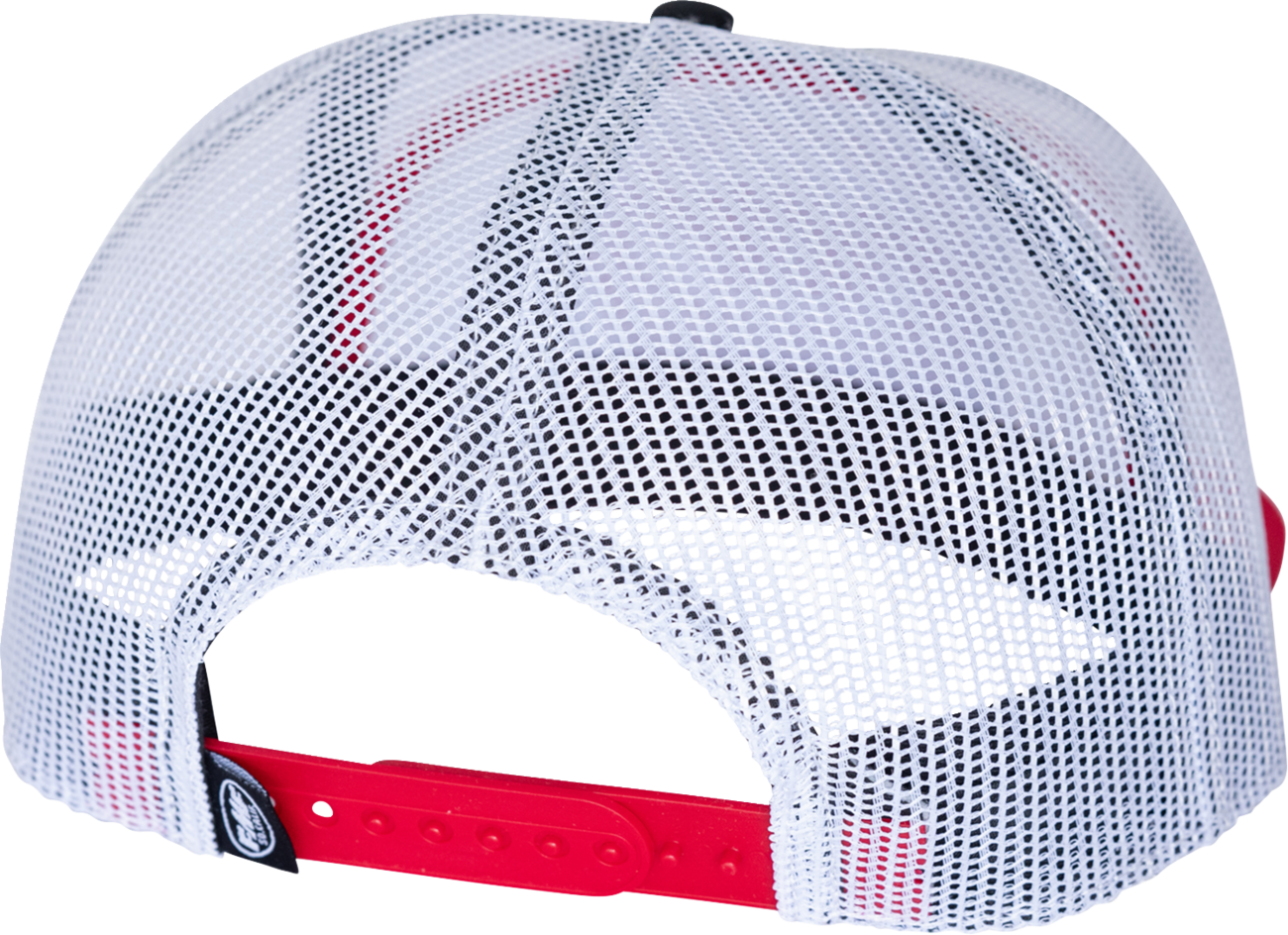 FMF Bolts Hat - White SP25196904WHT
