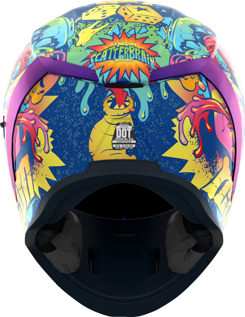 ICON Airform™ Helmet - Scatterbrain - MIPS® - Purple - XS 0101-17916