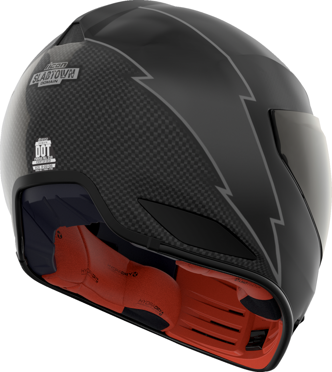 ICON Domain™ Helmet - Slabtown - Black - Large 0101-17873