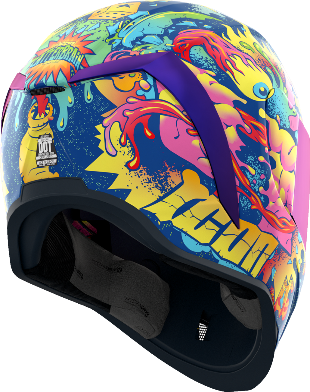 ICON Airform™ Helmet - Scatterbrain - MIPS® - Purple - XS 0101-17916