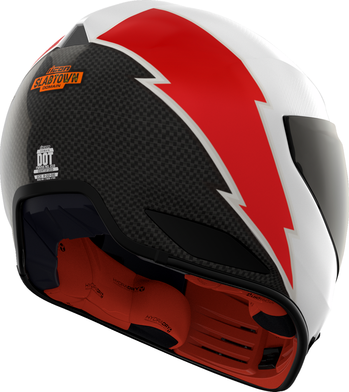 ICON Domain™ Helmet - Slabtown - White - Medium 0101-17880