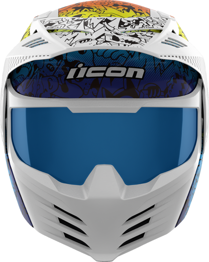 ICON Elsinore™ Helmet - Doodle 3 - White - XS 0104-3437