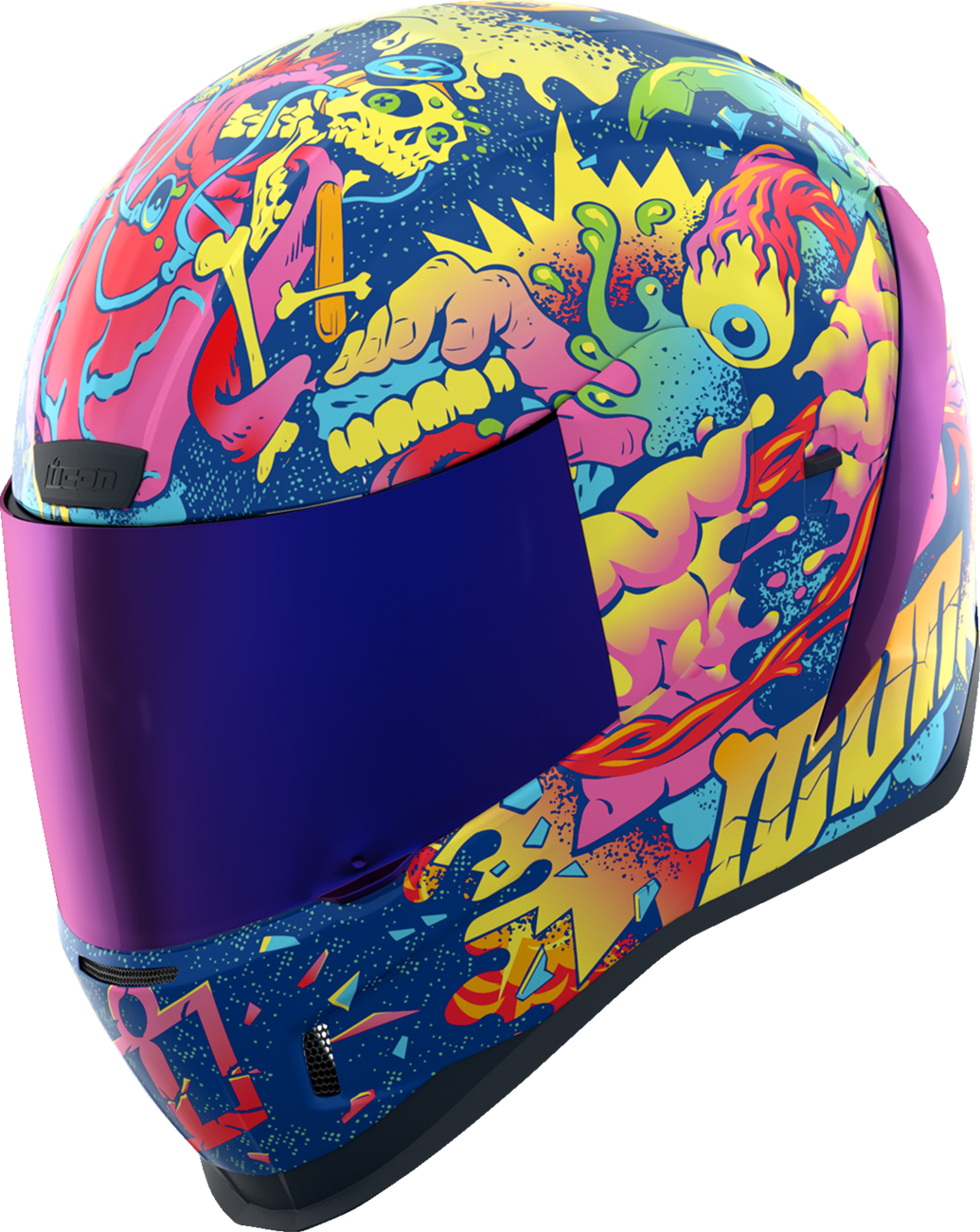 ICON Airform™ Helmet - Scatterbrain - MIPS® - Purple - Medium 0101-17918