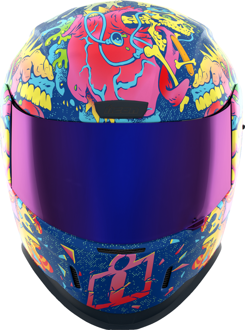 ICON Airform™ Helmet - Scatterbrain - MIPS® - Purple - 3XL 0101-17922