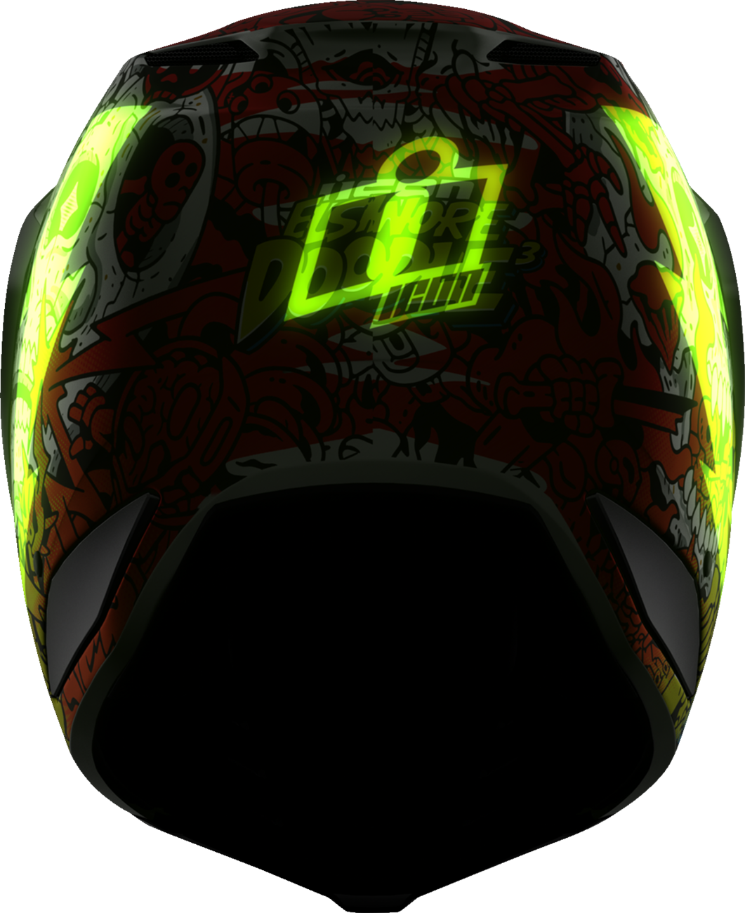 ICON Elsinore™ Helmet - Doodle 3 - White - XS 0104-3437