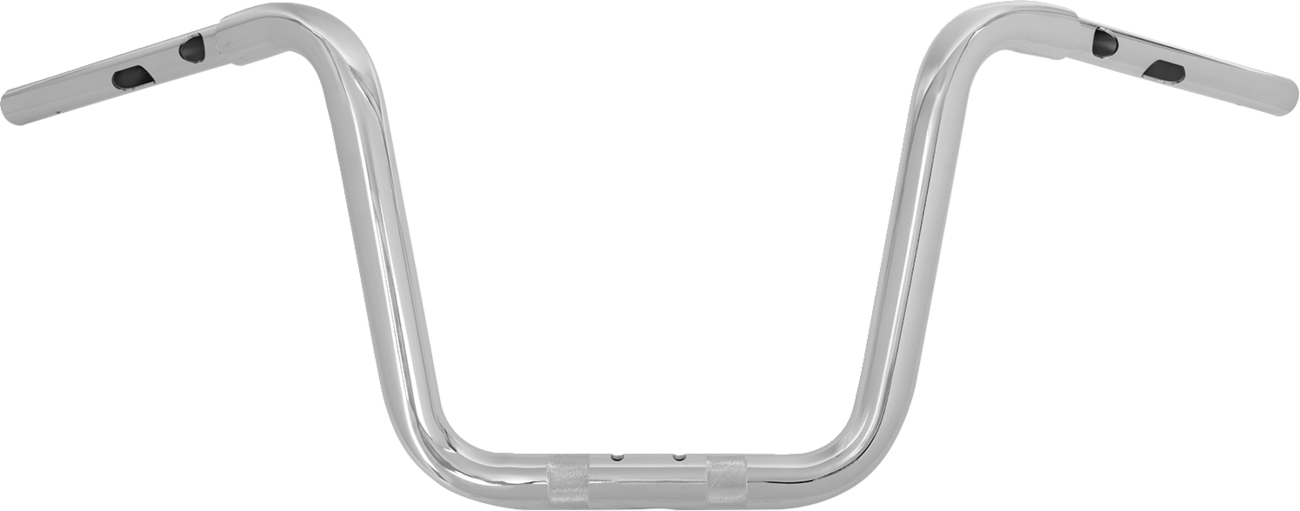 LA CHOPPERS Handlebar - Twin Round - 1-1/4" x 10" - Chrome LA-7348-10
