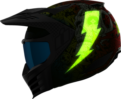 ICON Elsinore™ Helmet - Doodle 3 - White - 2XL 0104-3442