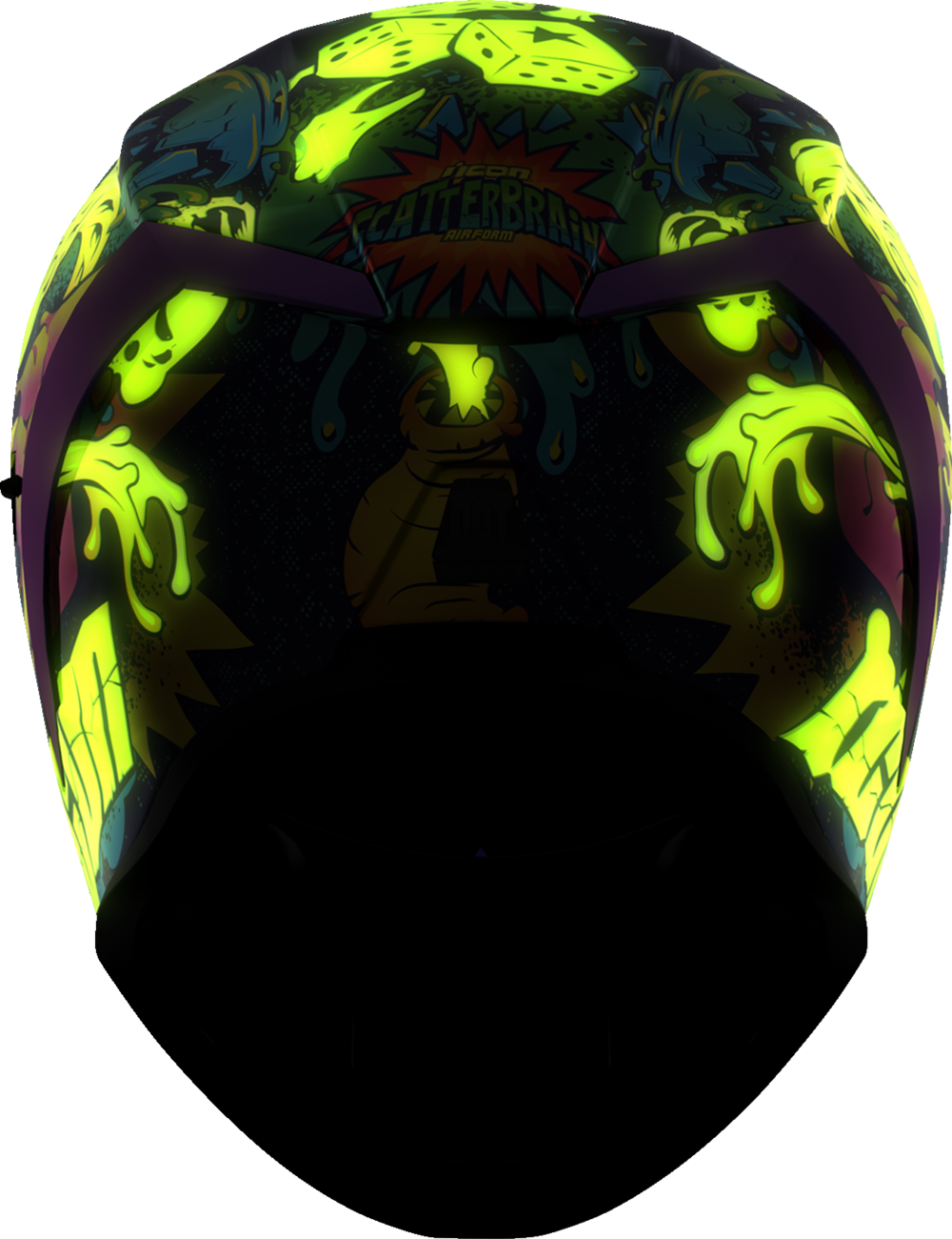 ICON Airform™ Helmet - Scatterbrain - MIPS® - Purple - Medium 0101-17918