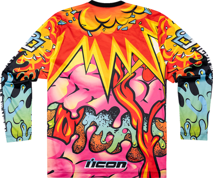 ICON Scatterbrain Jersey - Black - 3XL 2824-0115