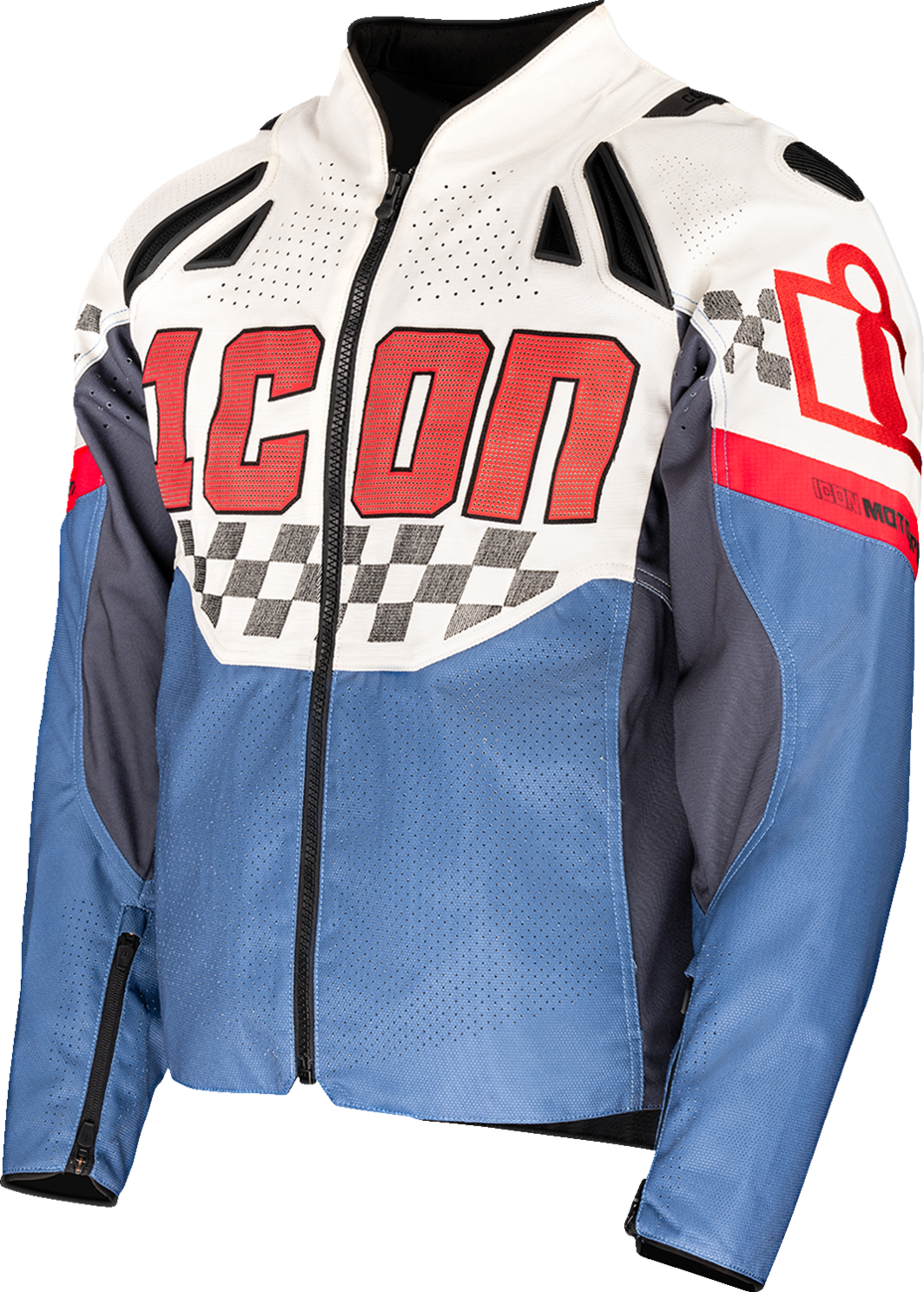 ICON Contra3™ Hero Jacket - Blue - XL 2820-7059