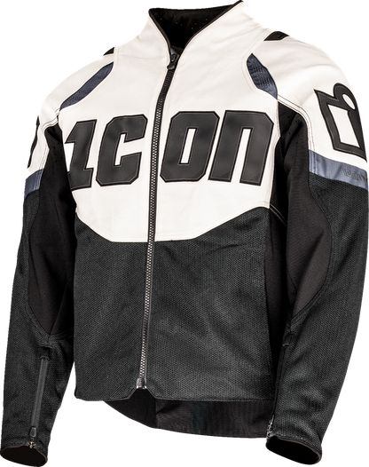 ICON Contra3™ Jacket - White/Black - 2XL 2820-7048