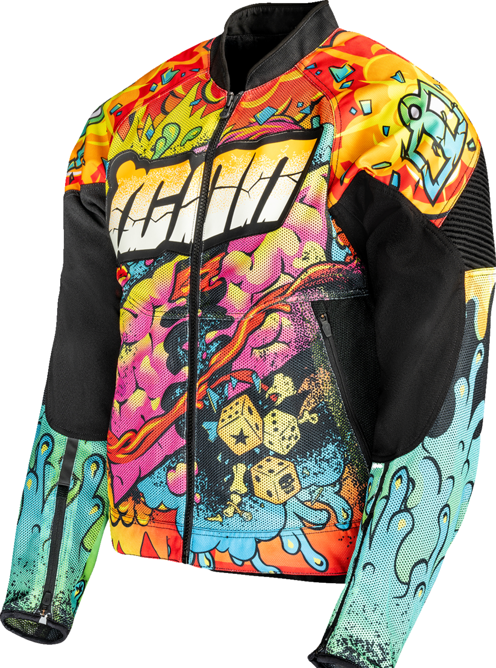 ICON Overlord3™ Scatterbrain Mesh Jacket - Black - Small 2820-7074