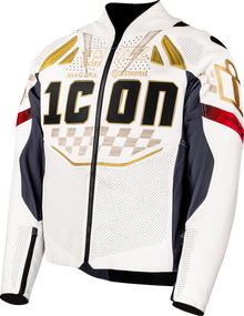 ICON Contra3™ Rizz Rizz Jacket - White - XL 2810-4303