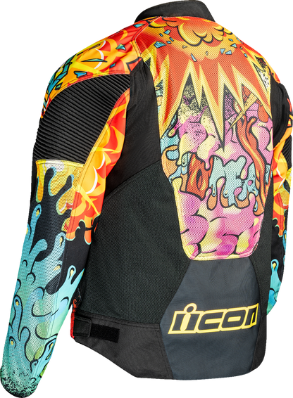 ICON Overlord3™ Scatterbrain Mesh Jacket - Black - 3XL 2820-7079