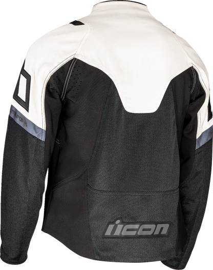 ICON Contra3™ Jacket - White/Black - Medium 2820-7045