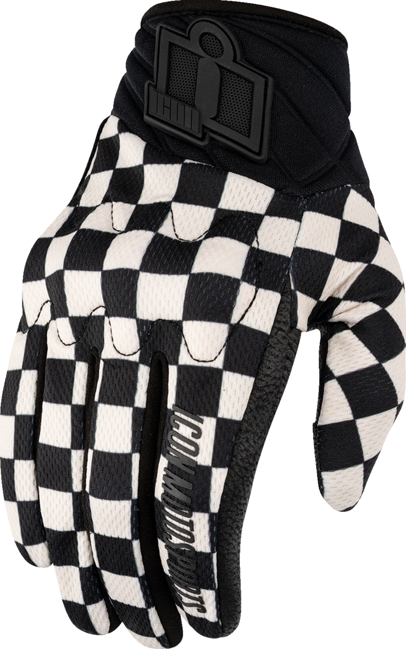 ICON Women's Anthem3™ CX Gloves - Checker - Small 3302-1006