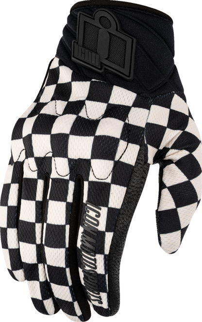 ICON Women's Anthem3™ CX Gloves - Checker - Large 3302-1008