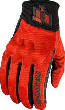 ICON Anthem3™ Gloves - Red - XL 3301-4872