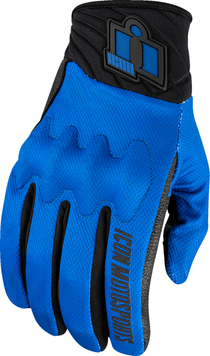 ICON Anthem3™ Gloves - Blue - Small 3301-4875