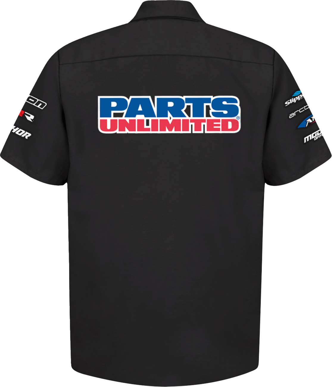 THROTTLE THREADS Parts Unlimited House 25 Shirt - Black - 5XL PSU38ST24BK5R