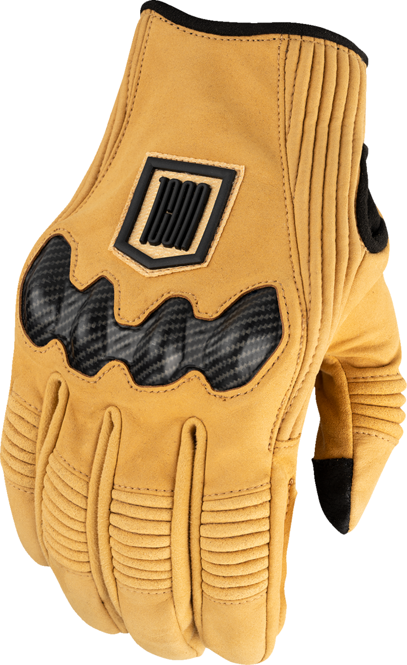 ICON Long Track CX™ Gloves - Tan - XL 3301-4896
