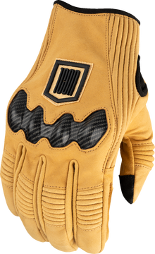 ICON Long Track CX™ Gloves - Tan - XL 3301-4896