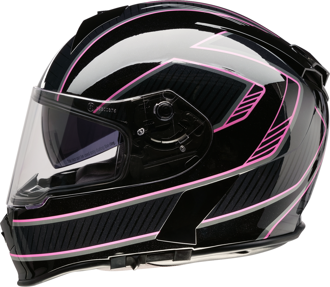 Z1R Warrant Helmet - Amplify - Black/Pink - 2XL 0101-17909