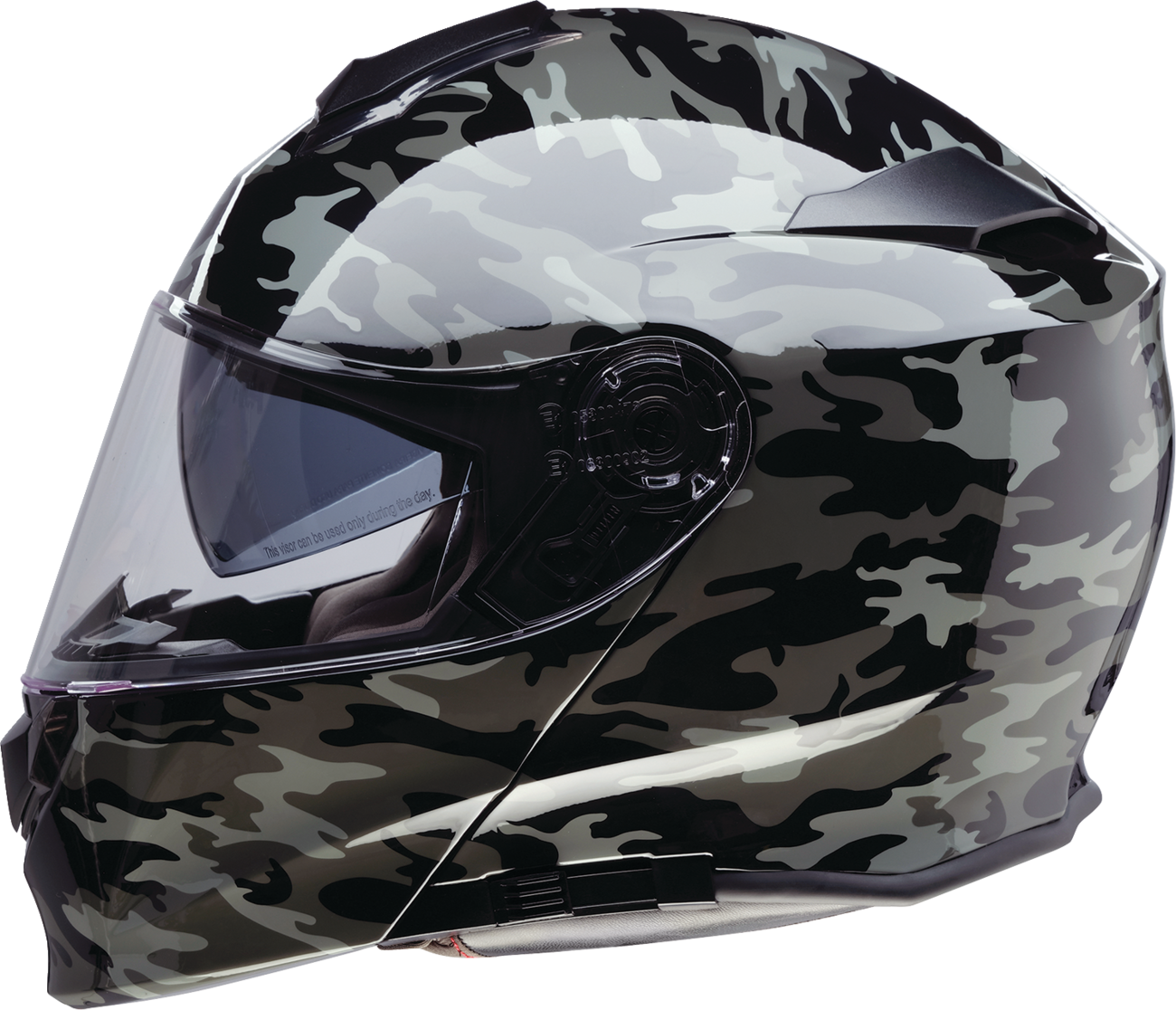 Z1R Solaris 2.0 Modular Helmet - Camo - Black/Gray - Small 0100-2608