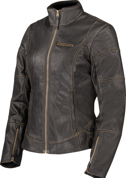 ICON Women's Tuscadero3™ Jacket - Black - XS 2822-1766