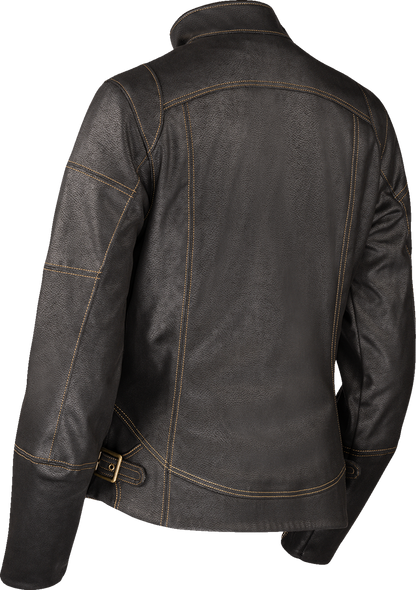 ICON Women's Tuscadero3™ Jacket - Black - Small 2822-1770