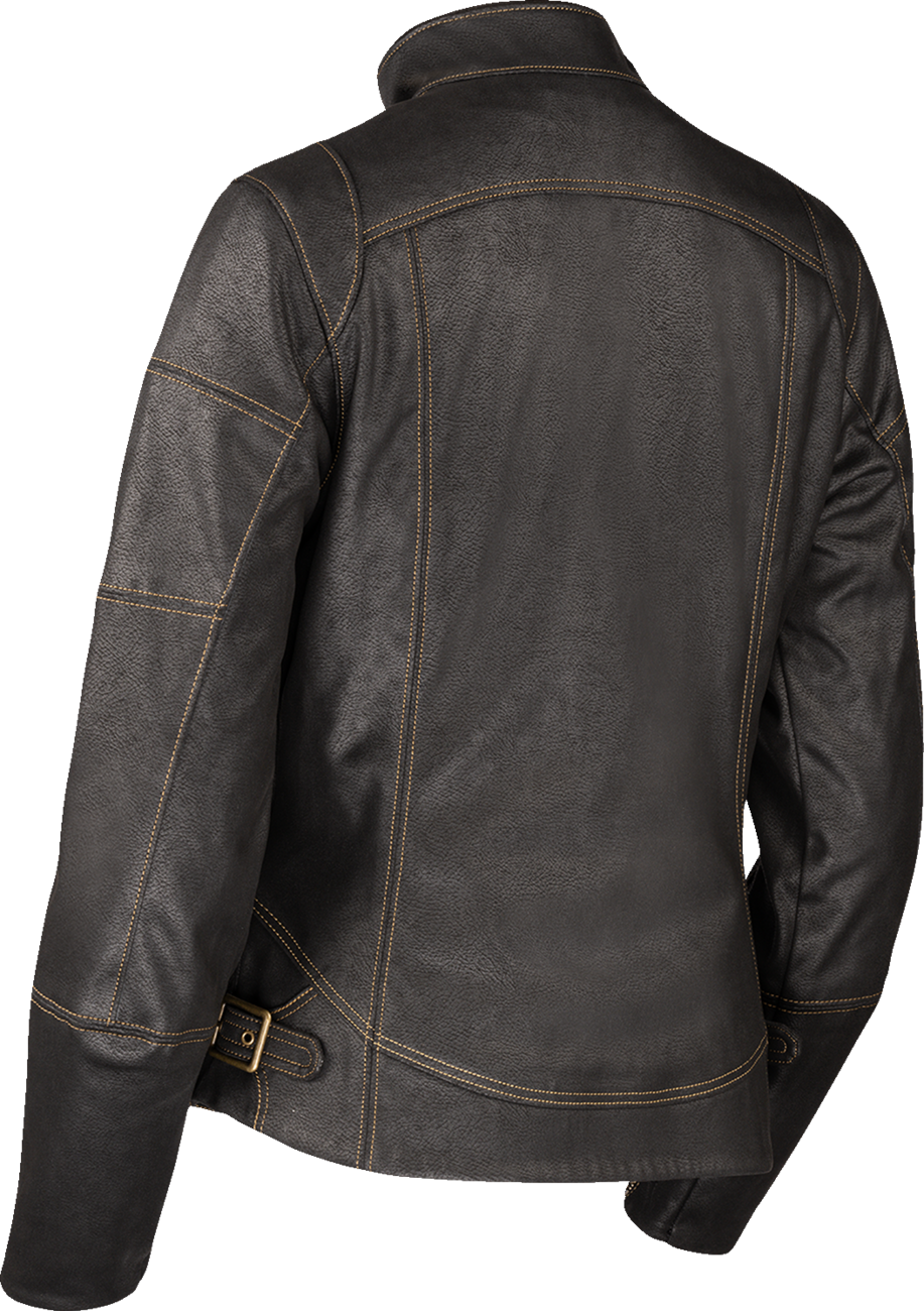 ICON Women's Tuscadero3™ Jacket - Black - XS 2822-1766