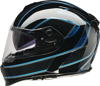 Z1R Warrant Helmet - Amplify - Black/Blue - 2XL 0101-17890