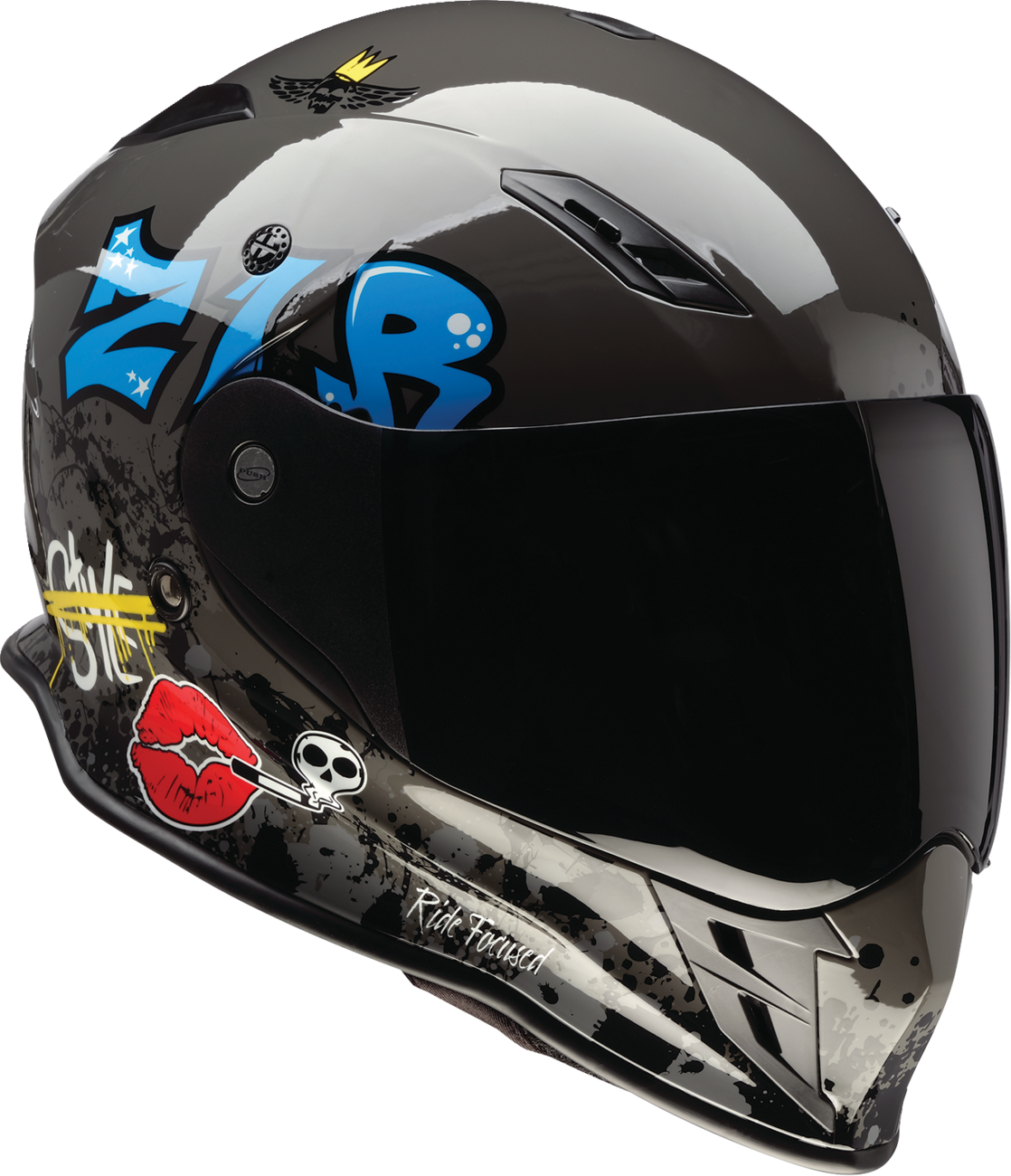 Z1R Nemesis Helmet - Distro - Gray - XS 0101-17857