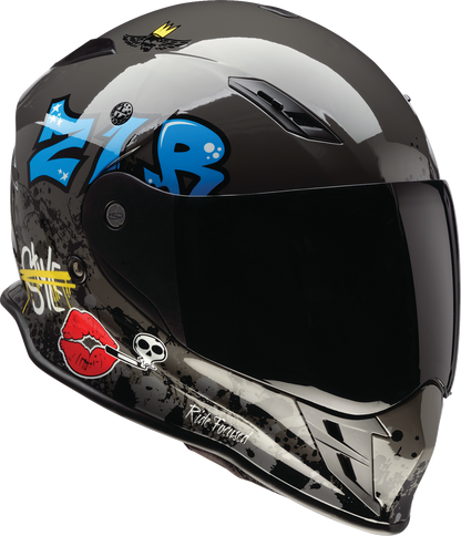 Z1R Nemesis Helmet - Distro - Gray - Large 0101-17860