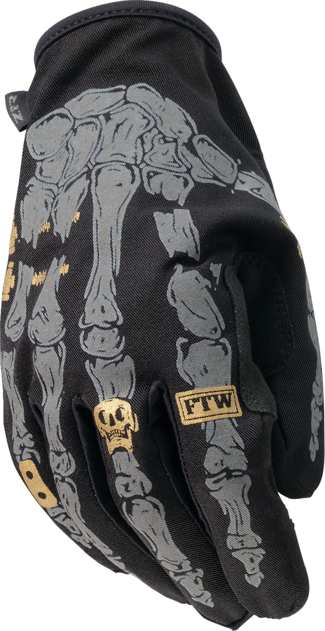 Z1R Reflective Gloves - Black/Silver - 3XL 3330-8144