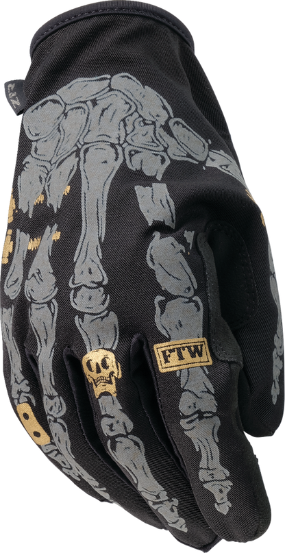 Z1R Reflective Gloves - Black/Silver - Medium 3330-8140