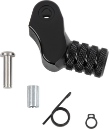 MOOSE OFFROAD Knurled Shift Lever Tip - 20 mm - Black 81-0000-10-60