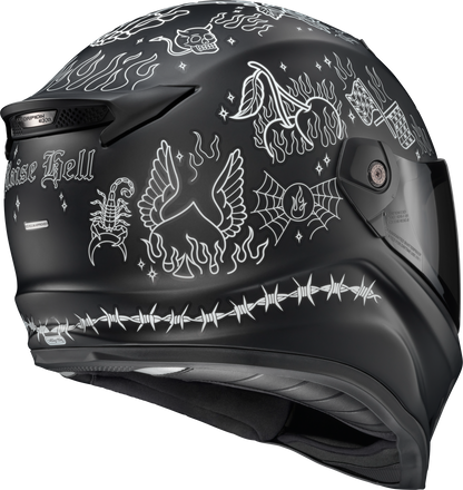 Covert Fx Full Face Helmet The Litas 2 Black Xs
