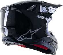 Supertech S M10 Solid Helmet Black Glossy/Carbon Xs