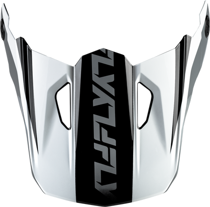 Kinetic Crest Helmet Visor Black/White/Grey Xl/2x