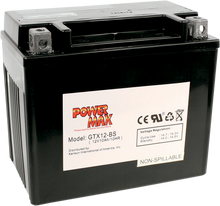 POWER MAX Battery - YTX12-BS GTX12-BS