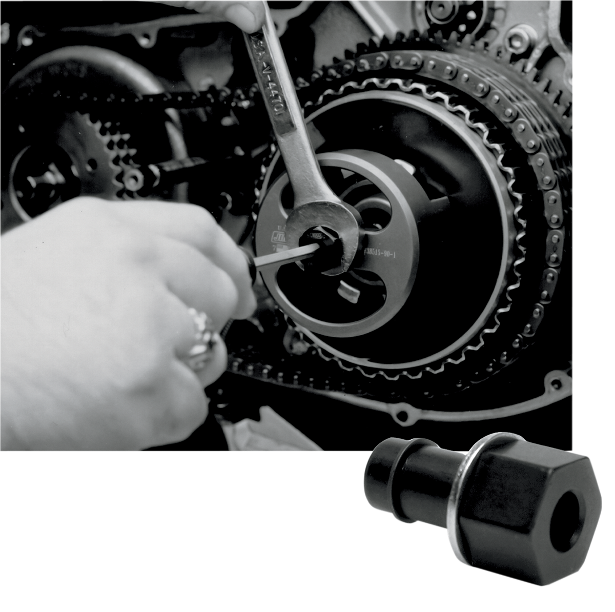 JIMS Nut - Clutch Spring Compressor 38515-91