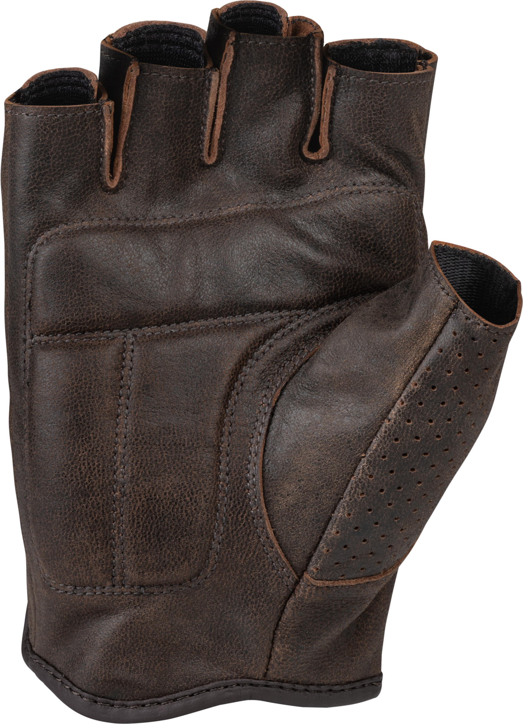 Half Jab Gloves Brown Lg