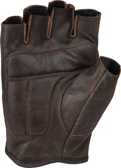 Half Jab Gloves Brown Sm