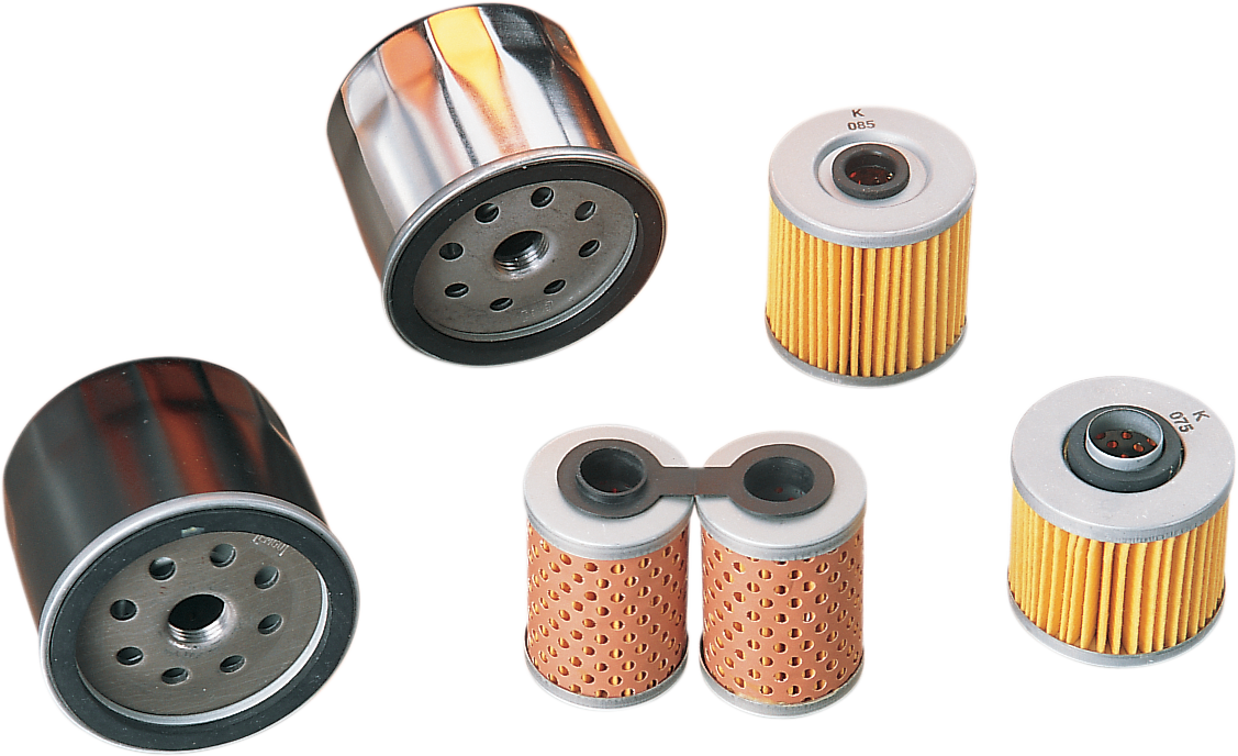 EMGO Oil Filter - Chrome - Harley-Davidson 10-07800