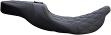 DANNY GRAY Airhawk Weekday 2Up XL Seat - Backrest Receptacle - Double Diamond Stitch - Air - FL '08-'23 21-420DIAAIR