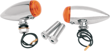 PRO-ONE PERF.MFG. Bullet Marker Light - Chrome/Smooth 400350