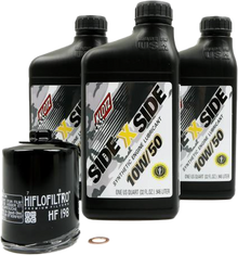 Sidexside Oil Change Kit 10w50 /W Oil Filter Pol